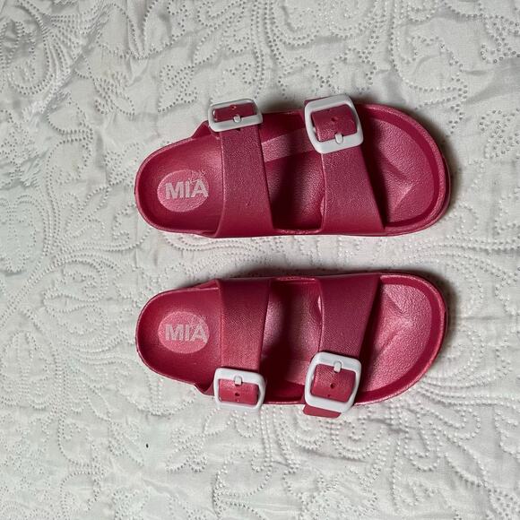 Mia Kids Slide Buckle Sandals Size 13 - Picture 3 of 9